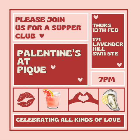 Palentine's at Pique Café